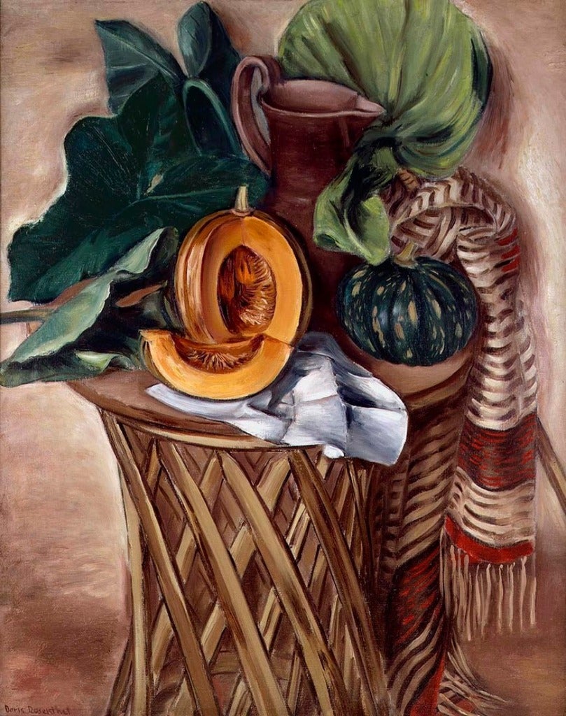 Doris Rosenthal Still-Life Painting - Little Mexican Table