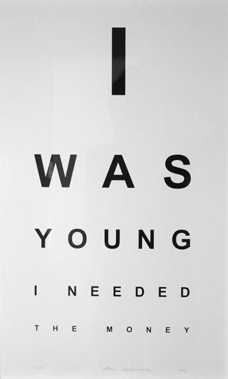 I Was Young... - Print by Allen Grubesic