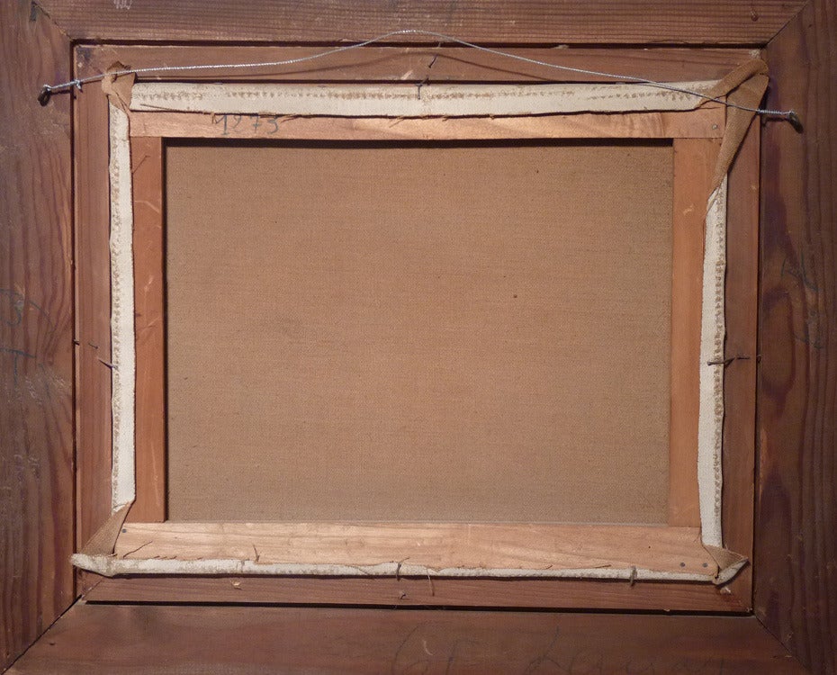 Liegende Nackte (Post-Impressionismus), Painting, von Emmanuel Michel (Many) Benner
