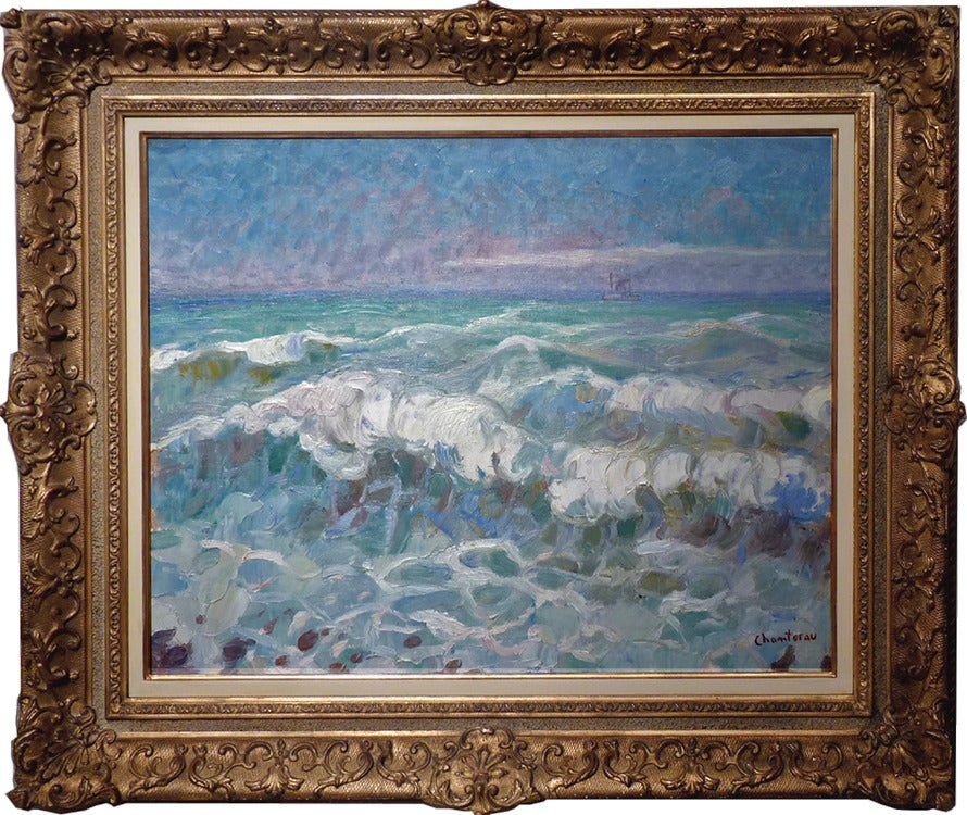 Breakers, Meeresmalerei des belgischen postimpressionistischen Künstlers