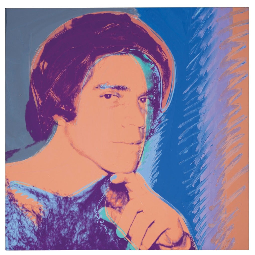 Andy Warhol Portrait Painting - Mark Leibovitz