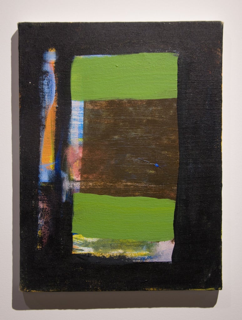 Shape Series #57C (Green, Brown and Black) 1