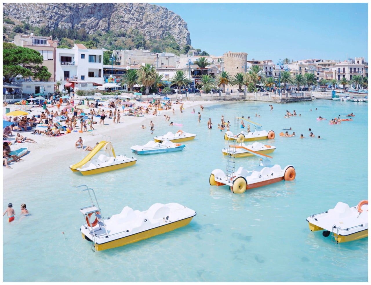 Massimo Vitali - Mondello Paddle Boats at 1stdibs