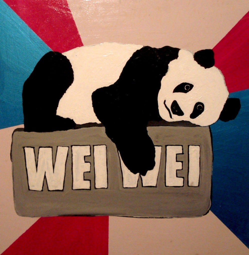 Brian Leo Animal Painting - Wei Wei