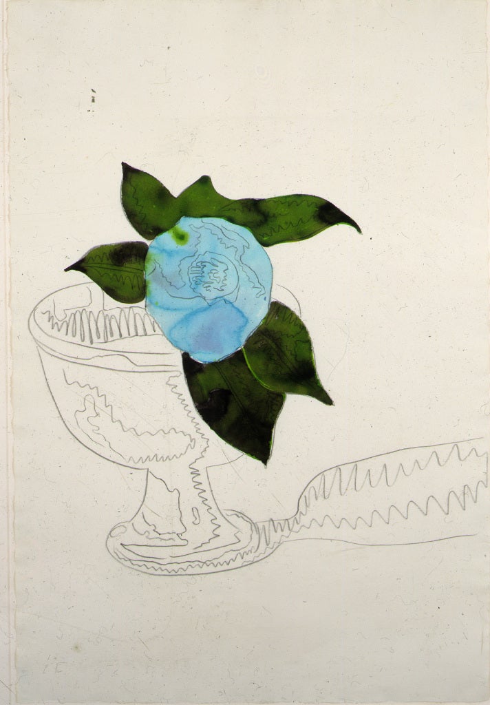 Andy Warhol Still-Life Painting - FLOWER DRAWING