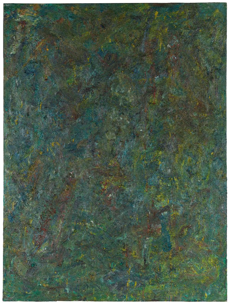 Straw - Painting by Milton Resnick