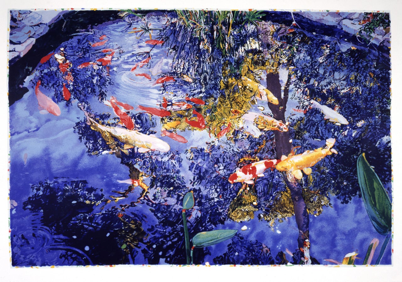 Pond - Print by Joseph Raffael