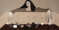 Art Drips from her Fingers