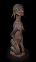 Temne Kneeling Female Figure