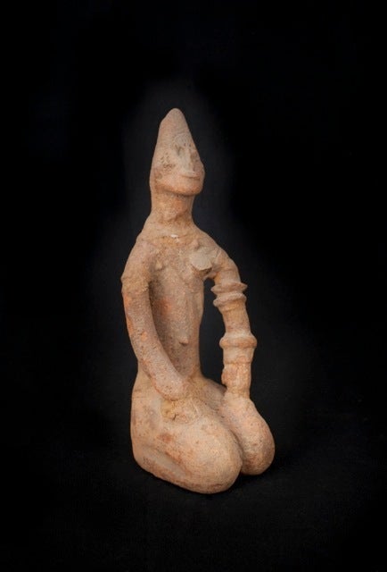 11th - 13th century Djenne Terracotta Figure - Sculpture by Tribal Art