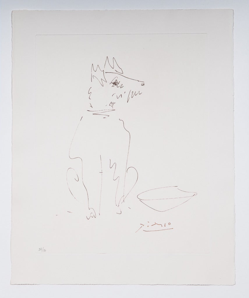 Pablo Picasso Animal Print - Dog