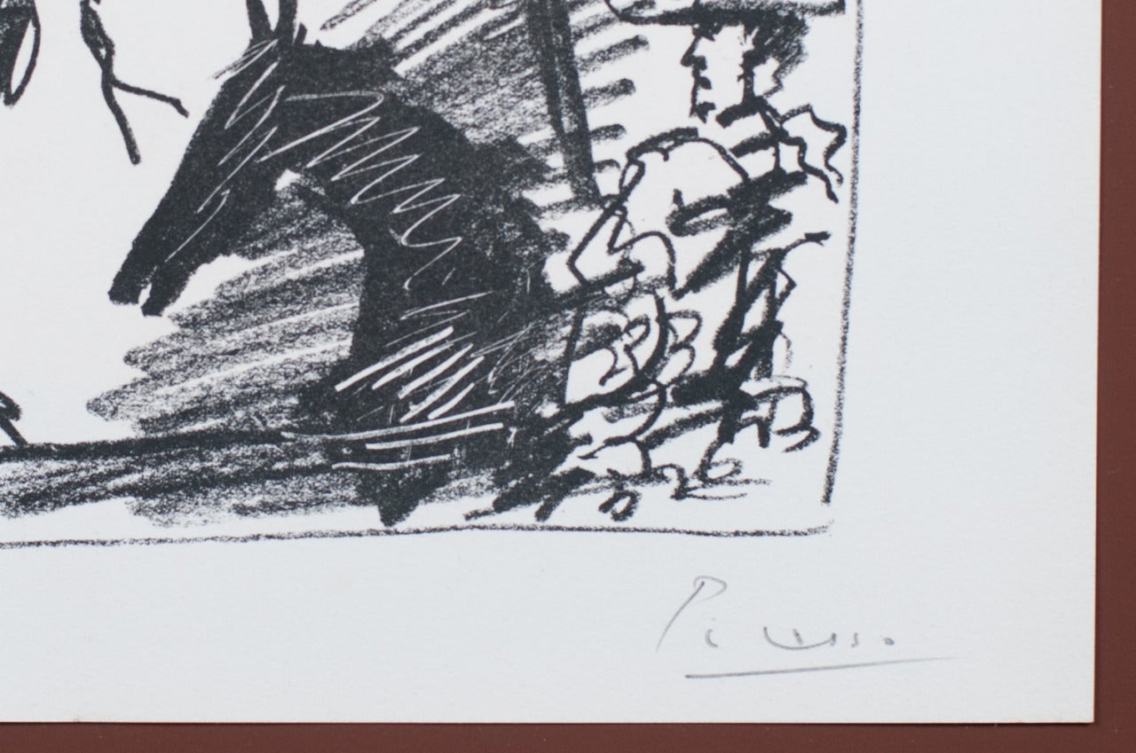 Pass with a Cape - Print by Pablo Picasso