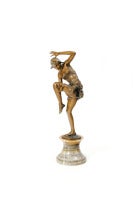 Austrian Art Deco Bronze "Acrobat"