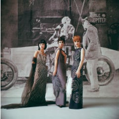 1920's Backdrop Three Black Gowns 10