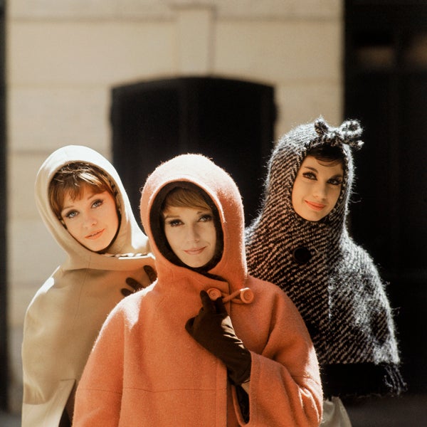 Mark Shaw Color Photograph - Mod Girls, Three Hoods