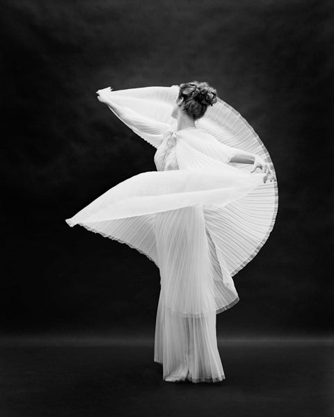 Mark Shaw - Vanity Fair Butterfly Robe Swirling For Sale at 1stdibs
