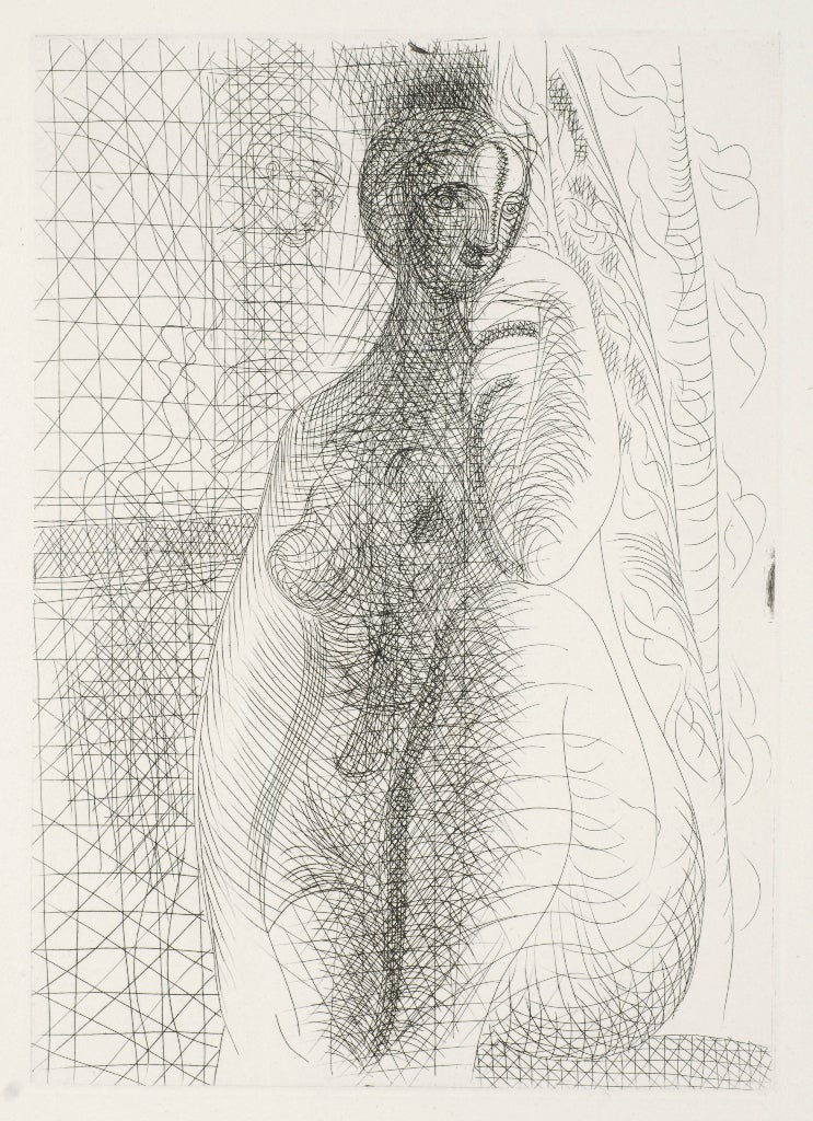 Pablo Picasso Nude - Femme Nue, Ã  la Jambe Pliée
