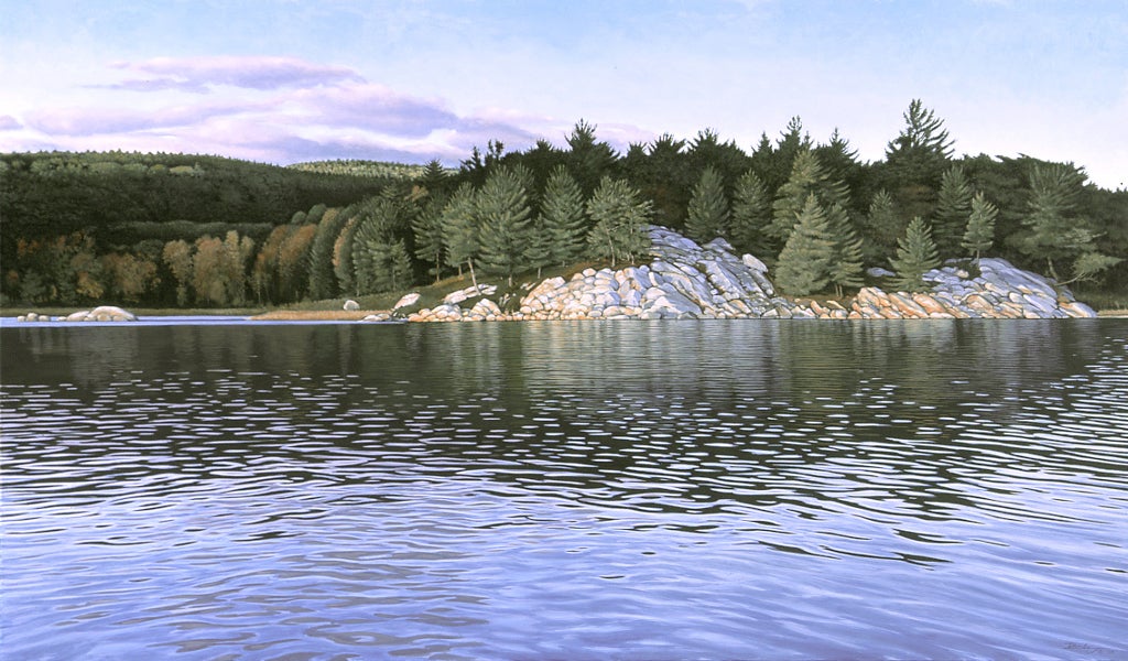 Ken Danby Landscape Painting - Killarney Pines