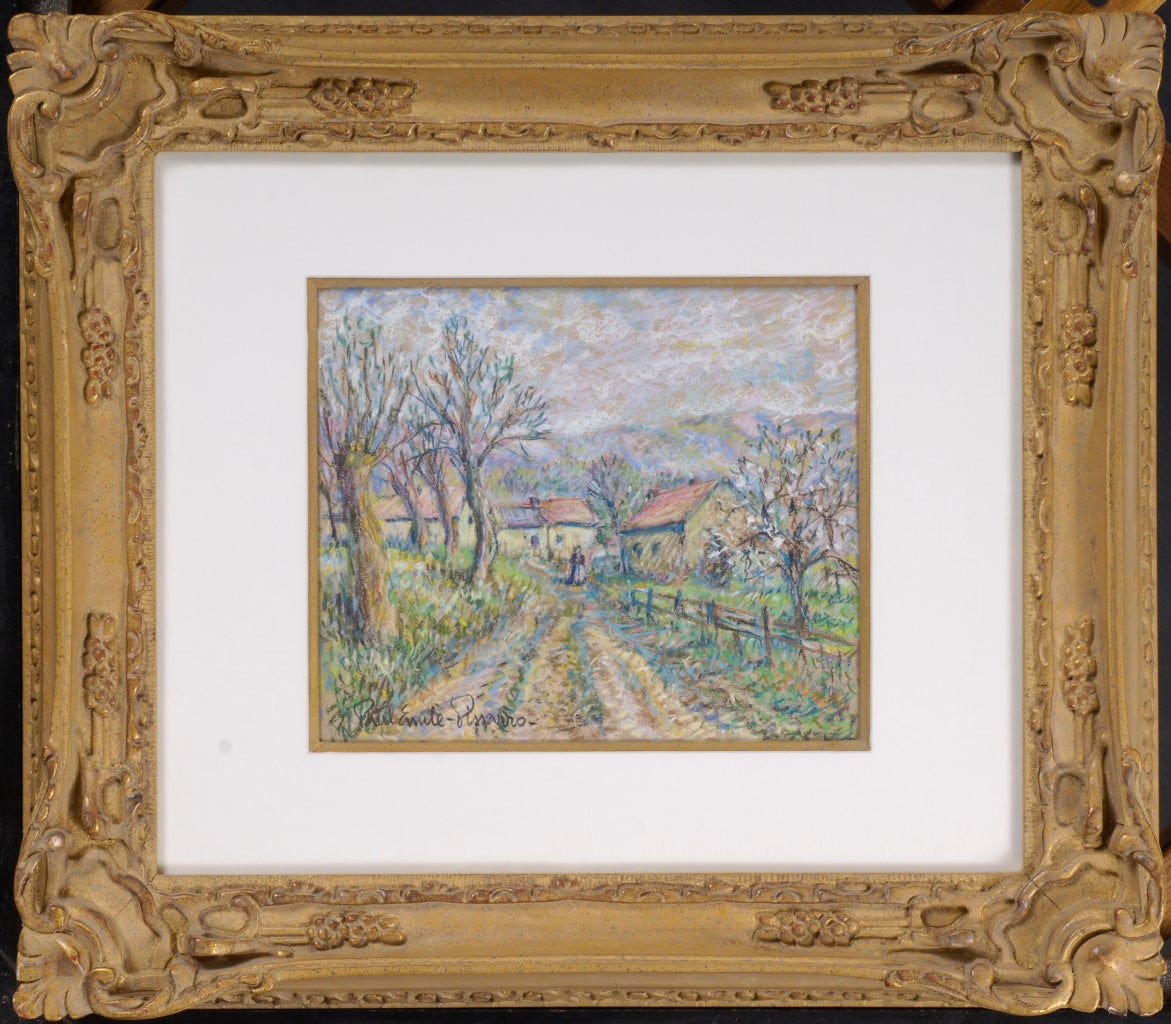 Paul Emile Pissarro Landscape Art - On the Path