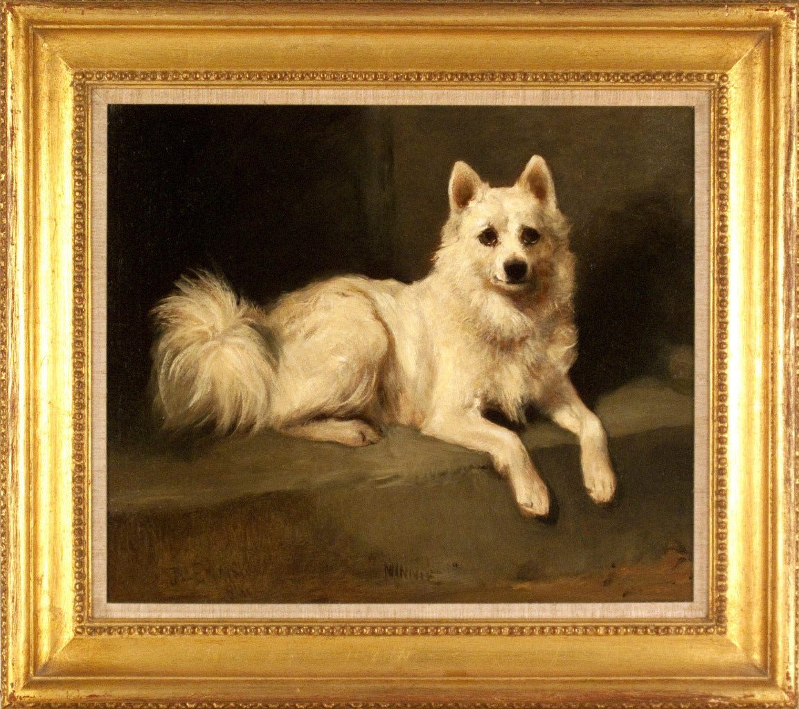 John Emms Animal Painting - Minnie, 1895