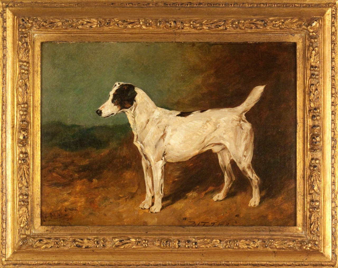 Zitters, 1873 - Painting by John Emms