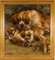 Mother with Puppies