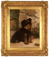 Portrait of a Yorkshire Terrier, 1883