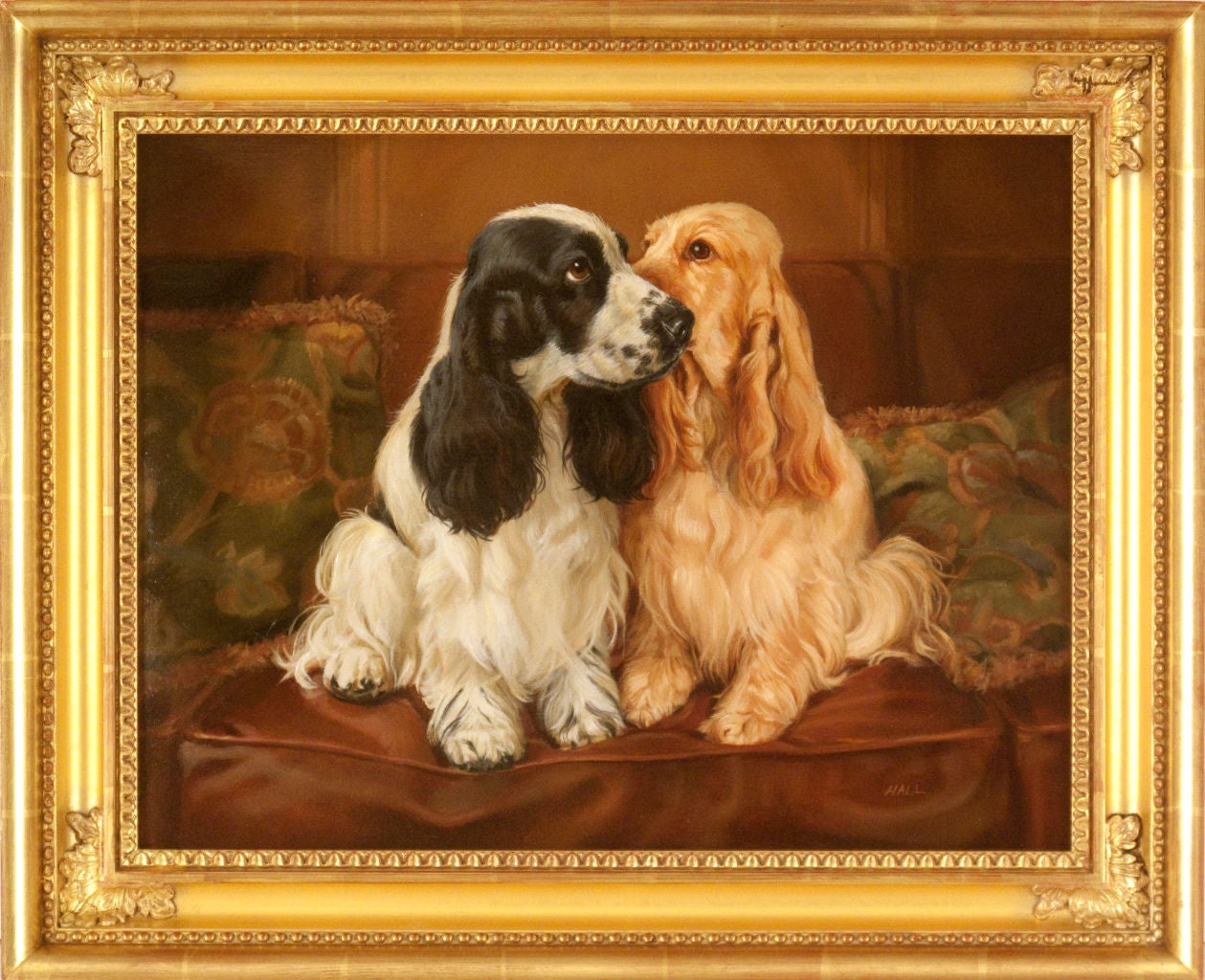 The Secret - Painting by Pamela Hall