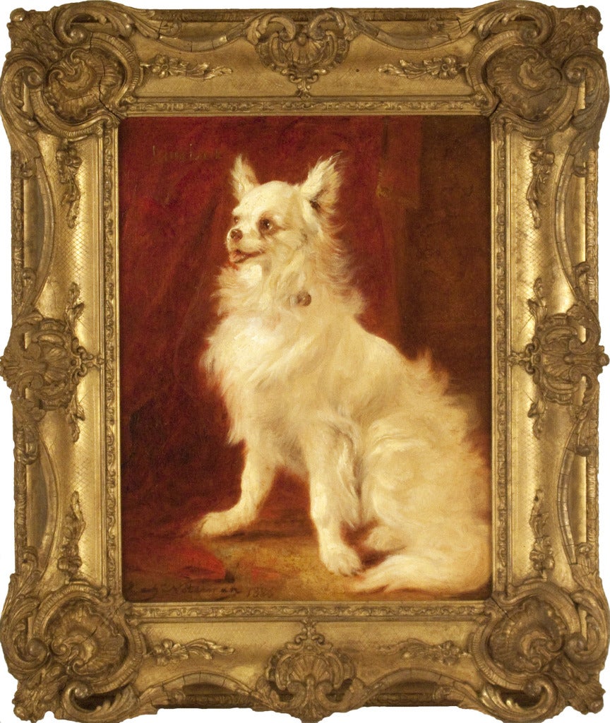 Lou Lou, 1886 - Painting by Zacharias Noterman