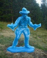 Blue Cowboy #3 (Double Gunslinger)