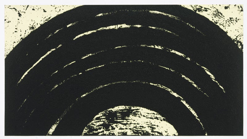 Richard Serra Abstract Print - Path and Edges #4