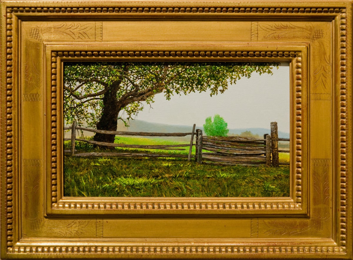 Landscape Painting Peter Sculthorpe - « Ce jour-là, Country in Summer »