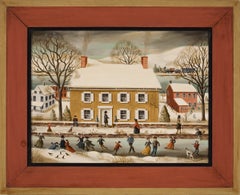 "Skating on the Canal, New Hope"