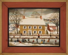 „Skating on the Canal, New Hope““