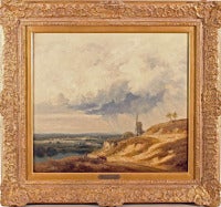 Stormy Landscape with Windmill, Argenteuil, Paris