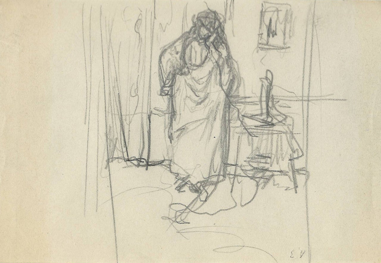 Edouard Vuillard Portrait - Madame Hessel on the Telephone