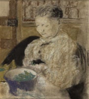 Madame Vuillard Preparing French Beans