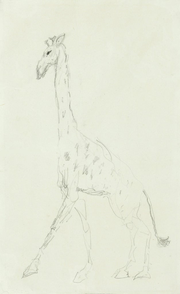Henri de Toulouse-Lautrec Figurative Art - Giraffe
