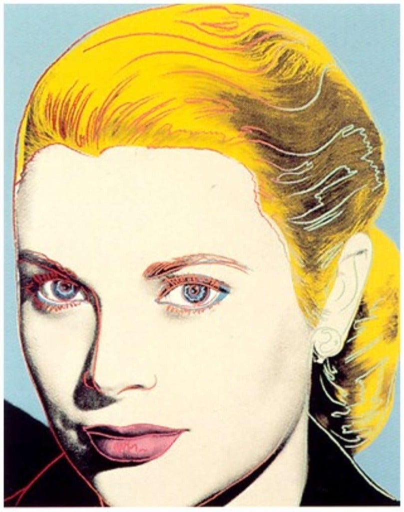 Grace Kelly - Print by Andy Warhol