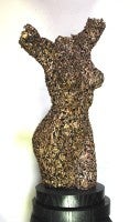 Female Bronze Torso