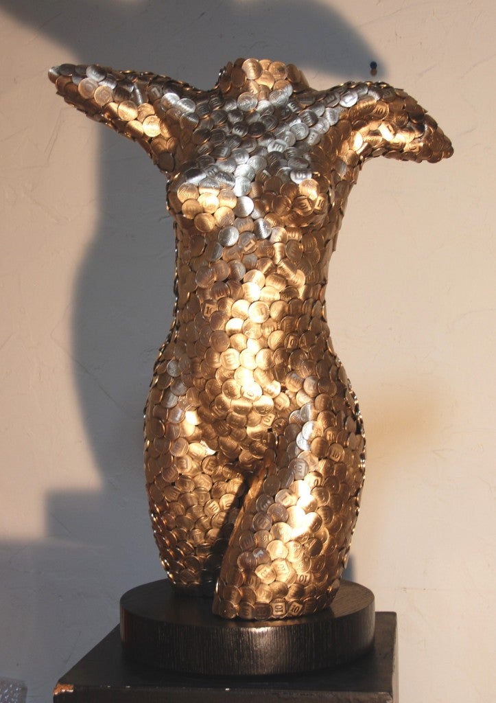 Sophia - Sculpture by Niso Maman