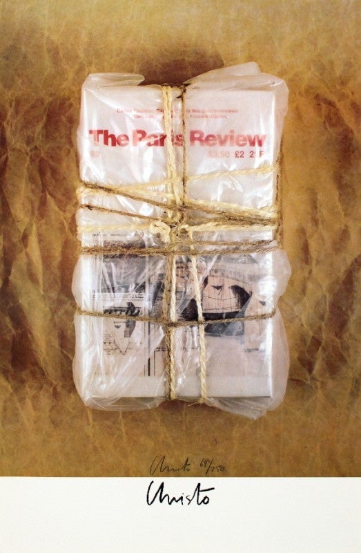 Wrapped Paris Review - Print by Christo and Jeanne-Claude