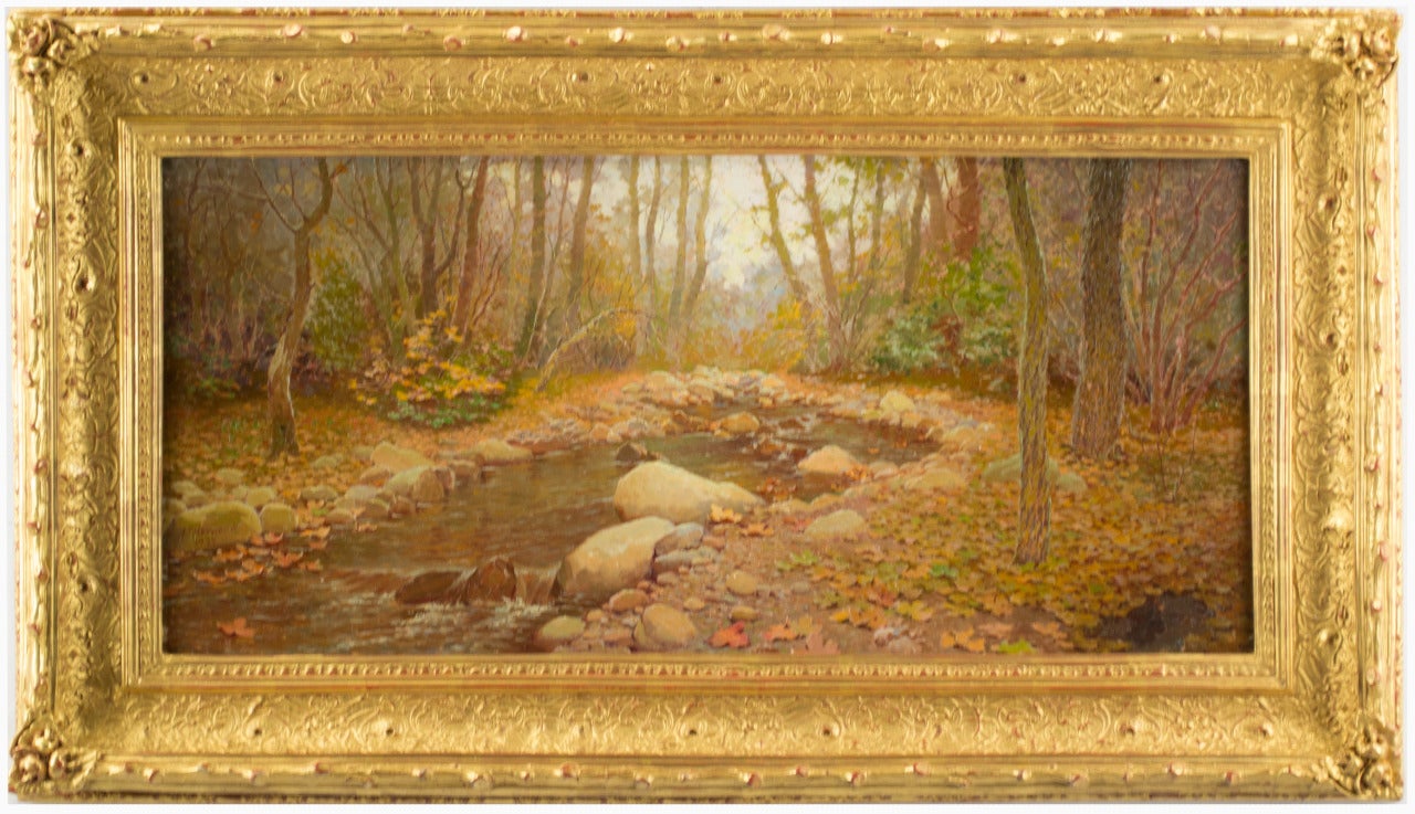 James Taylor Harwood Landscape Painting - City Creek