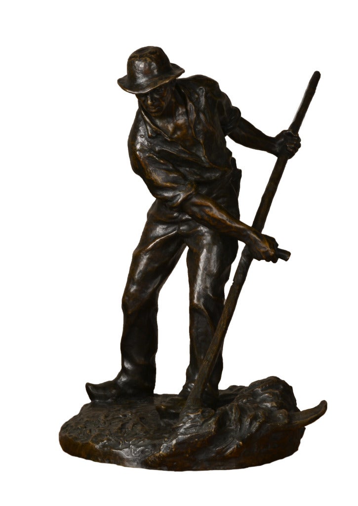 Paul M.L. Richer Figurative Sculpture - The Harvester