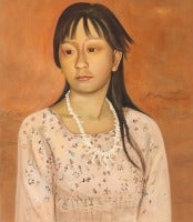 Young Girl with Shell Necklace