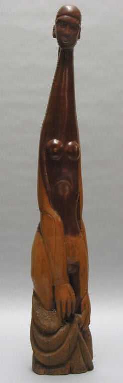 Nudo con drappo - Sculpture di Faustos Ramos