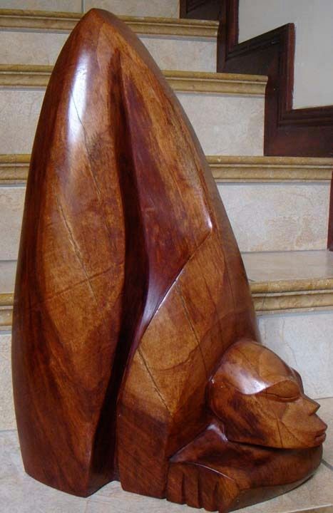 Ulises Jimenez Obregon Figurative Sculpture - Cahonabo