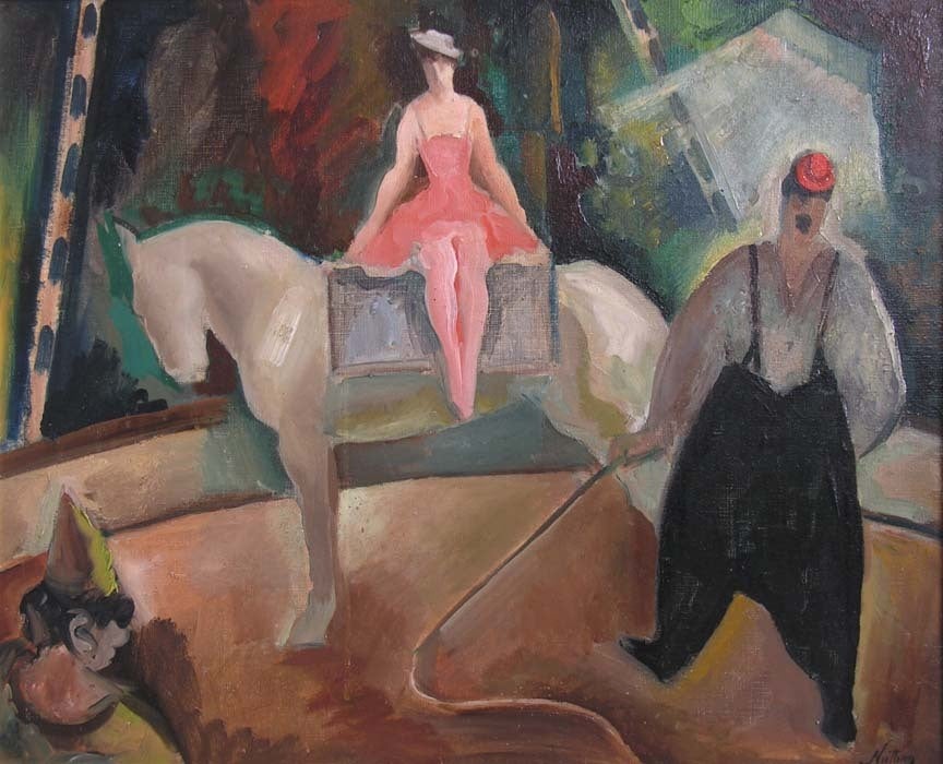 Myron Chester Nutting Interior Painting - Le Cirque