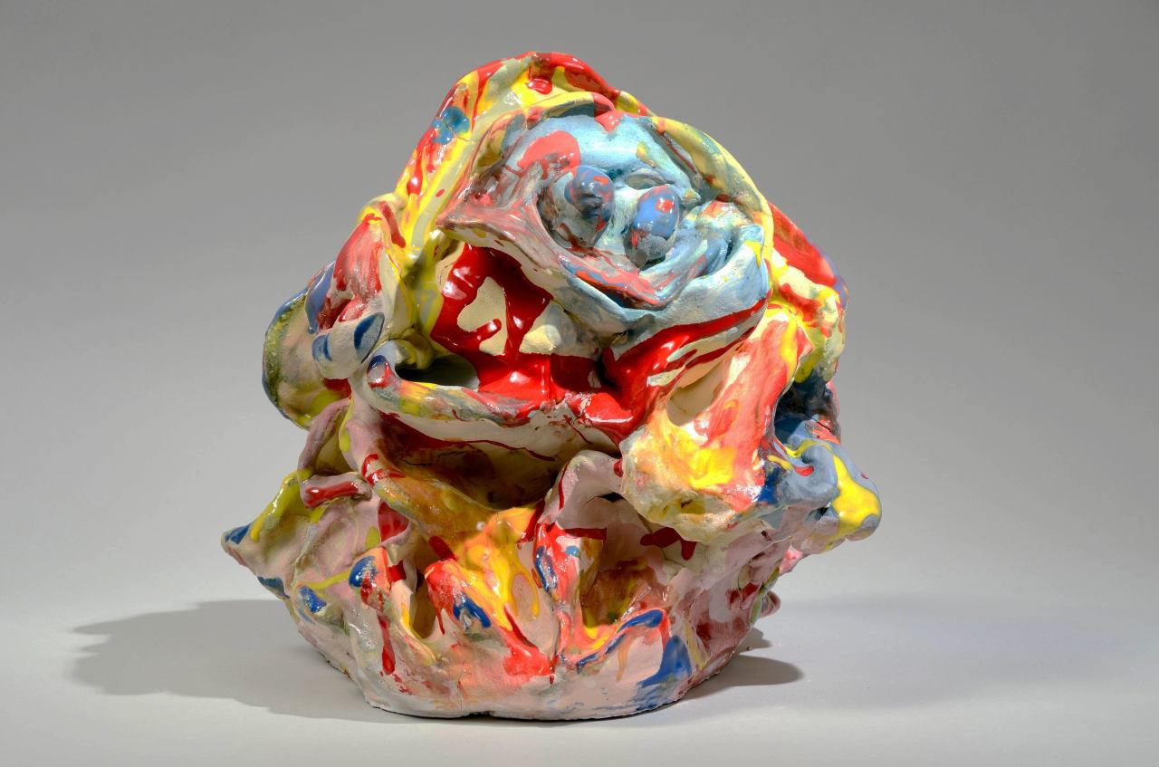 Peek - Sculpture by Michael Reafsnyder