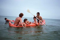 Tom, Jay, Amy, Maripol, and Edo, September 1978